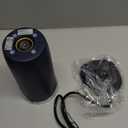 SIMPLETASTE Milk Frother, 4-in-1 Electric Milk Frother and Steamer, Automatic Warm and Cold Foam Maker and Milk Warmer for Latte, Cappuccinos, Dark Blue (Medium)