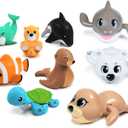 Marine Mold Free Bath Toys & Arctic Swimming Baby & Toddler Bath Toys