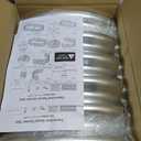 AHEONLAR 3 Pack 421.5ft Galvanized Raised Garden Bed Outdoor, Sturdy Planter Boxes for Vegetables, Fruits, Flowers and Plants, Easy Assembly, Silver