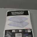 UNILIBRA 2 Pack Waterproof Pillow Protector Quilted Queen Size(21"X30") (Queen Pillow Protector)