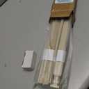 LazBlinds No Drill 1" Vinyl Mini Blinds, 28" W x 48" H, Desert Sand