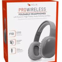 Helix Pro Wireless Foldable Headphones - Silver, 1 ct