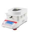 Halogen Heating Lab Moisture Analyzer Spanish English Germany Menu Balance Meter 0.01% Readability 110V 3 Drying Modes Touch Screen RS232 Interface Water Content Test (50g0.001g)