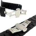 Compatible Apple Watch Band 42mm 44mm, Natural Handmade Wooden Replacement iWatch Series 4 3 2 1 Sports Strap Wristband - Link Remover as a Gift (Black, 42mm/44mm)