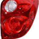 Tail Lights Assembly Compatible with 2010-2015 Chevy Equinox,Right Passenger Side Rear Light Taillights Replacement # GM2800242