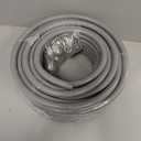 1/2inch 100ft Liquid-Tight Conduit and Connector Kit,Flexible Non-Metallic Liquid Tight Electrical Conduit Kit with 5 Straight and 3 90-Degree Conduit Connector Fittings,(1/2" Dia, 100 Feet)