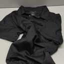 Cherokee Scrubs for Men Polo Nursing Scrub Top with Chest Pocket, Breathable Mesh, Ultra Soft 2-Way Stretch Fabric  WW615 (Large, Black)