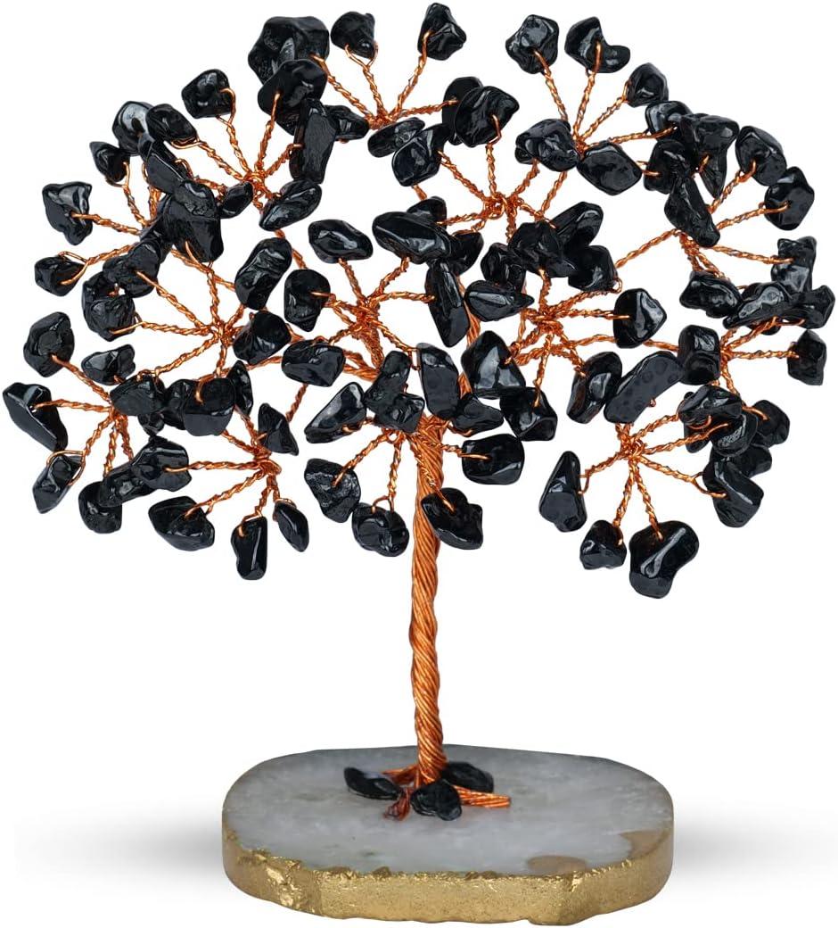 Black Tourmaline, Healing Crystal Tree, Positive Energy Crystals, Authentic Black Tourmaline, Gifts for Spiritual People, Crystal Gifts for Men, Crystals and Healing Stones for Positive Energy
