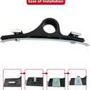 8591000 Fender Mounting Bracket Mount Kit Fit for 19.5"-24.5" Dual Dump Flatbed Rear Wheels Semi Trailers Trucks 8590195 8590245 Poly Fender
