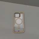 ESR for iPhone 15 Pro Case, MagSafe Silicone Case with Stand, Military-Grade Protection, Built-in Camera Stash Stand, Magnetic Phone Case for iPhone 15 Pro, Cloud Series,Light Tan