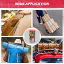 24-Piece Premium Bungee Cords Heavy Duty Outdoor, Bungee Cords with Hooks in a Storage Jar Includes 10", 18", 24", 30", 36", 48" Bungie Cord Bundle Assortment for Camping, Tent, Fastening Items