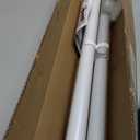 Umimile Tension Curtain Rod, 51-145 inches Adjustable Spring Shower Tension Curtain Rod, Stainless Steel Closet Rod for Windows or Shower, No Drilling, No Rust, Easy to Install, White