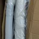 COLAMY Upholstered Parsons Dining Chairs Set of 2, Fabric Dining Room Kitchen Side Chair with Nailhead Trim and Wood Legs - Beige