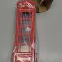 Squirrel Proof Bird Feeder for Outside Hanging, Weight Activated All Metal Mesh Wild Bird Feeder, 3LB Large Capacity Red Birdfeeders for Cardinals, Finches, Blue Jays, Chickadees, Chew Proof & Durable