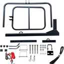 RV Hitch Mount Kayak Rack  Vertical Kayak Carrier for Up to 12 Kayaks  2 Hitch Receiver  150 lbs Capacity  Compatible with RVs, Trucks & SUVs