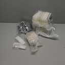 Threlaco 26 Pcs Aquarium Filter Media Kit Compatible with Fluval C3 (50 Gal) Power Filter, 6 White Foam Sponge Pad, 6 Poly Foam Pads, 6 BioScreen, 6 Activated Carbon, 2 Pack 3.5 Oz/100g Ceramic Ring