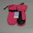 Andake Kids Mittens Toddler Mittens Kids Winter Gloves Warterproof Breathable Windproof Skiing Snowboarding for Boys Girls (YS (9-12 years), Pink)