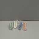 4 PCS Wheat Straw Foldable Hair & Makeup Comb: Portable, Eco-Friendly, For Men & Women - Perfect for Travel