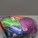 Long Colored Wigs - 6 Pack Wavy Neon & Curly Color Wigs for Women - Come with Extra Neon Glasses - Bachelorette Party Favors (Blue, Green, Orange, Purple, Pink, Wine Red)