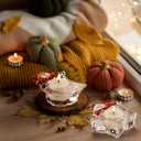 Tealight Candle Holder, Christmas Tealight Holder Moon Star Clear Votive Candle Holders Set of 2, Glass Tea Light Candles Holder for Home Decor Wedding Party Table Centerpieces