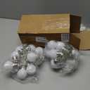 Retisee 2 Pcs Marquee Light String Bulbs13.8 ft Long for Marquee Letters Numbers 3 4 ft Tall Waterproof LED String Light for Indoor Outdoor Wedding Birthday Party Decor