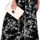 lionstill Palazzo Pants for Women High Waist Flowy Wide Leg with Pockets (Black, M)