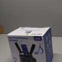 Karaoke Machine,Portable Bluetooth Speaker with 2 Wireless Microphone for Adults & Kids with LED Lights, Karaoke Microphone with PA System Supports USB/TF/AUX,Gift for Party (Black)