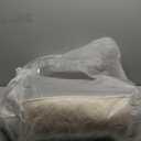 JOEJOY Rectangle Dog Bed for Large Medium Small Dogs - Washable Orthopedic Sofa Bed, Soft Breathable Puppy & Pet Cuddler, Durable Calming Dog Bed with Anti-Slip Bottom, Multiple Sizes, Beige (S(20"x 19"x 6"))