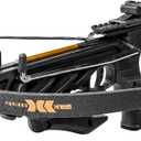 Bear X Desire XL Pistol Hunting Crossbow, Self-Cocking, Adjustable Stock up to 2.5", Compact Design, Includes 3 Premium Bolts, Dependable Accuracy
