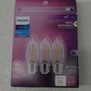 PHILIPS LED 40W Replacement 3.5 W LED 3 Pack Ultra Definition 300 Brightness