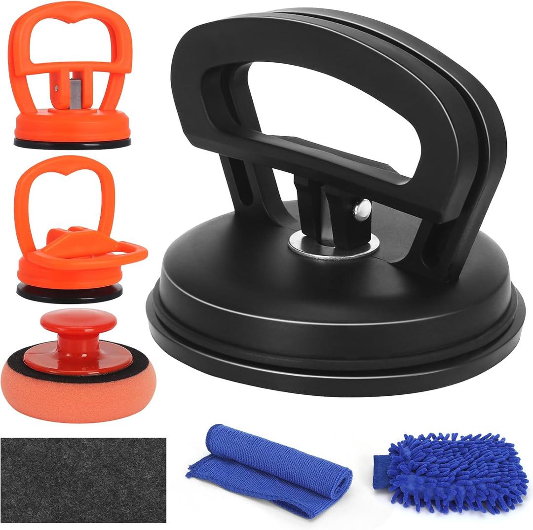 Dent Puller, Car Dent Puller Kit,Car Dent Remover Tool for Car,Paintless Dent Removal Kit,Hail Dent Removal Kit,Dent Puller Suction Cup for Dent Remover,Glass,Screen,Objects Moving