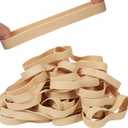 HAIDIBAO-Rubber Bands 40 Pcs Size#105 Big Wide Rubber Band Large Elastic Rubber Bands Office Supplies Heavy Duty Strong Elastic Bands Outdoor (5.12" x 0.6")