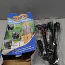 Walking Cane for Men & Women with Alarm, LED Light and Foldable Handle, Foldable, Adjustable, Lightweight, Free Self Standing Walking Cane for Seniors & Adults (black)