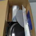 24 Inch Silicone Faucet Mat for Kitchen Sink Splash Guard - 7 Slope Water Draining Mat With Fasten Button for Bathroom Area (Gray, 24''x5.5'')