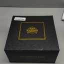 KANARS Crystal Whiskey Glasses, Set of 4 Premium Rocks Glasses in Elegant Gift Box, 10 Oz Old Fashioned Glass Tumblers for Bourbon, Scotch Whisky, Cocktails, Cognac, Liquor Drinking