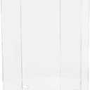 Kantek Wall Mounted Acrylic Glove Box Holder Dispenser, 4 Box Capacity, for Use in Food Service, Healthcare, Hospitals, Restaurants, 10.3" x 3.8" x 21.3", Clear, Quadruple