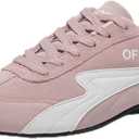 OFG Women's Fashion Retro Sneakers Slip-Resistant Walking Shoes Lace Up Low Top Causal Tennis Skate Shoes