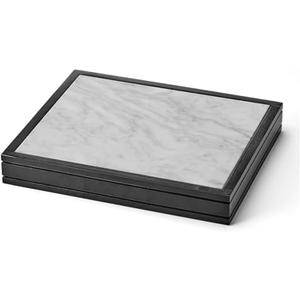 Gourmet Basics by Mikasa Freezable Cooling Charcuterie Serving Tray, 12.75 Inch