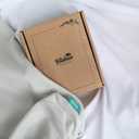 Baby Bassinet Sheets 4 Pack Compatible with 33 x 20 Mika Micky, Baby Delight, Dream On Me and Other Rectangle Bassinet Mattress, Ultra Soft & Skin Friendly, Washer & Dryer, Grey and White