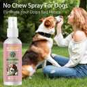 iALTERLL Bitter Apple Spray for Dogs to Stop Chewing No Chew Spray for Dogs Effectively Protect The Safety of Furniture, Plant, Shoes, Etc Safe and Alcohol-Free (Pink)