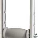 Hugo Mobility Adjustable Crutches for Walking, Tall Adult Walking Crutches, Comfortable Lightweight Crutches with Underarm Pad and Hand Grip