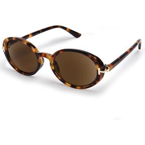 OPTOFENDY Reading Sunglasses for Women Classic Full Lens Sun Readers UV400 Outdoor Sunglasses (Tortoise)
