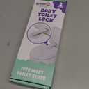 Toilet Locks Baby Proof (2-Pack) Ideal Baby Proof Toilet Lid Lock with Arm  No Tools Needed Easy Installation with 3M Adhesive  Top Safety Toilet Seat Lock  Fits Most Toilets, White