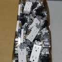 CML 15 Amp Matte White Decorator Wall Receptacle Outlet, Tamper Resistant (TR) Electrical Outlets, 15A/125V, 2 Pole 3 Wire, UL Listed, 50 Pack