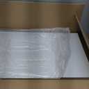 Hoolerry 5 Pcs Wire Shelf Covers Foamed PVC Wire Rack Covers for Removable Closet (Not Wood) Pantry Shelves for Cabinet Bathroom Kitchen Shelving Decoration(White,30x16inch)