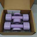 Adjustable Dumbbell Set of 2: Sportneer 4 in 1 Free Weights Dumbbells Set for Women, Hand Weights for Women at Home, Each 2lb 3lb 4lb 5lb Weights with Soft Rubber Handle for Home Gym Exercise Training
