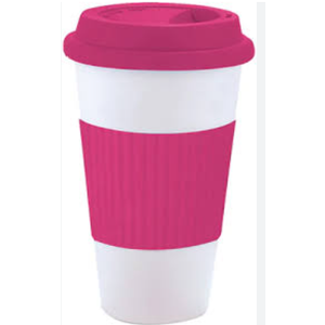 Eco Coffee Cup Pink