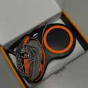 Retractable Dog Leash 30 FT, HH Together 360 Tangle-Free Leash for Medium Large Dogs up to 77 lbs, Heavy Duty, One-Handed Brake, Pause, Lock