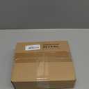 Enjoyidea Square Fitted Tablecloth 34x34 Inch-4 Pack White Card Elastic Spandex Table Cover-Small Stretch Folding Table Cloths Topper Cap for Kitchen Dining Picnic Patio Outdoor Party Tables