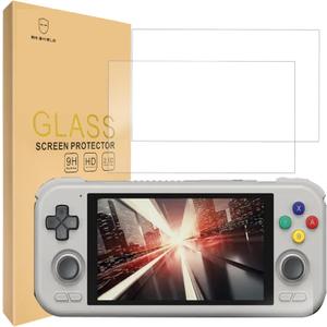 2 x Mr.Shield Screen Protector compatible with Retroid Pocket 4 / Retroid Pocket 4 Pro [Tempered Glass] [2-PACK] [Japan Glass with 9H Hardness]